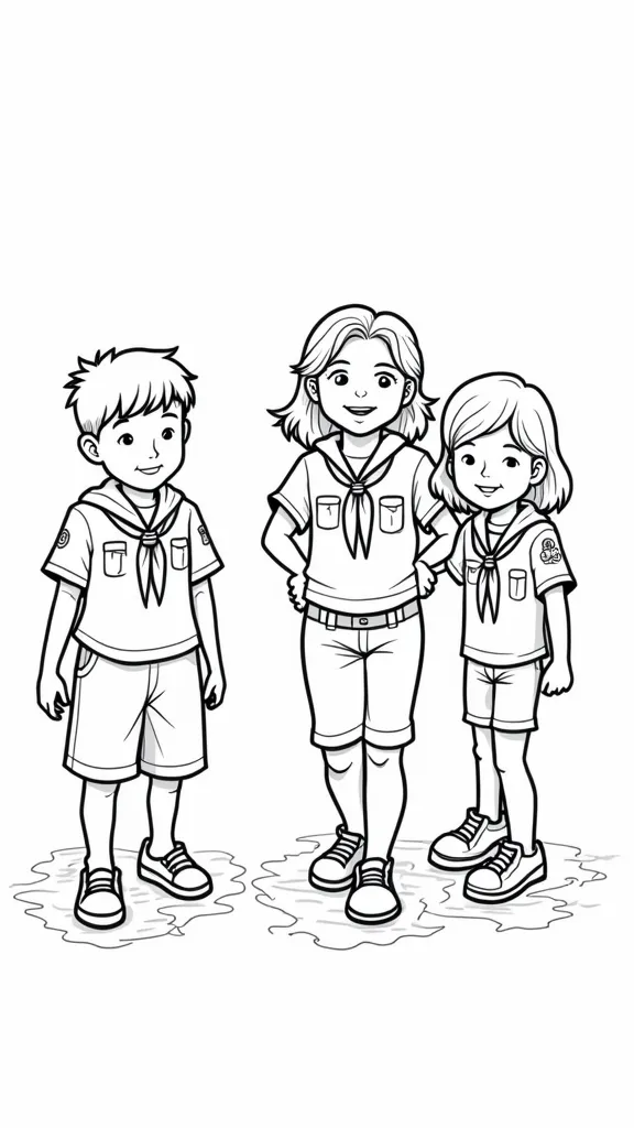 cub scout coloring pages free printable